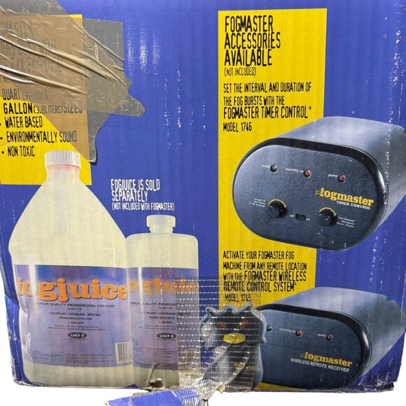 Life F/X Fogmaster Model 1741 Fog Machine Halloween Special Effects - Picture 3 of 4